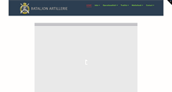 Desktop Screenshot of bataljonartillerie.be